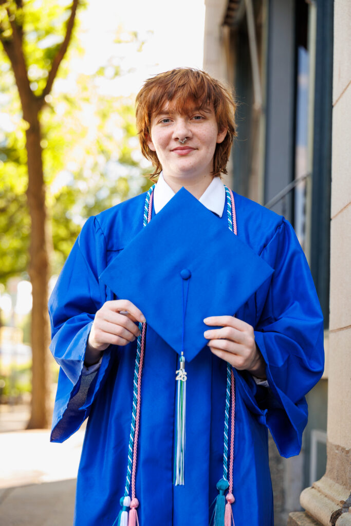 Celebrating graduation from Minneapolis Blake High School with professional senior photos